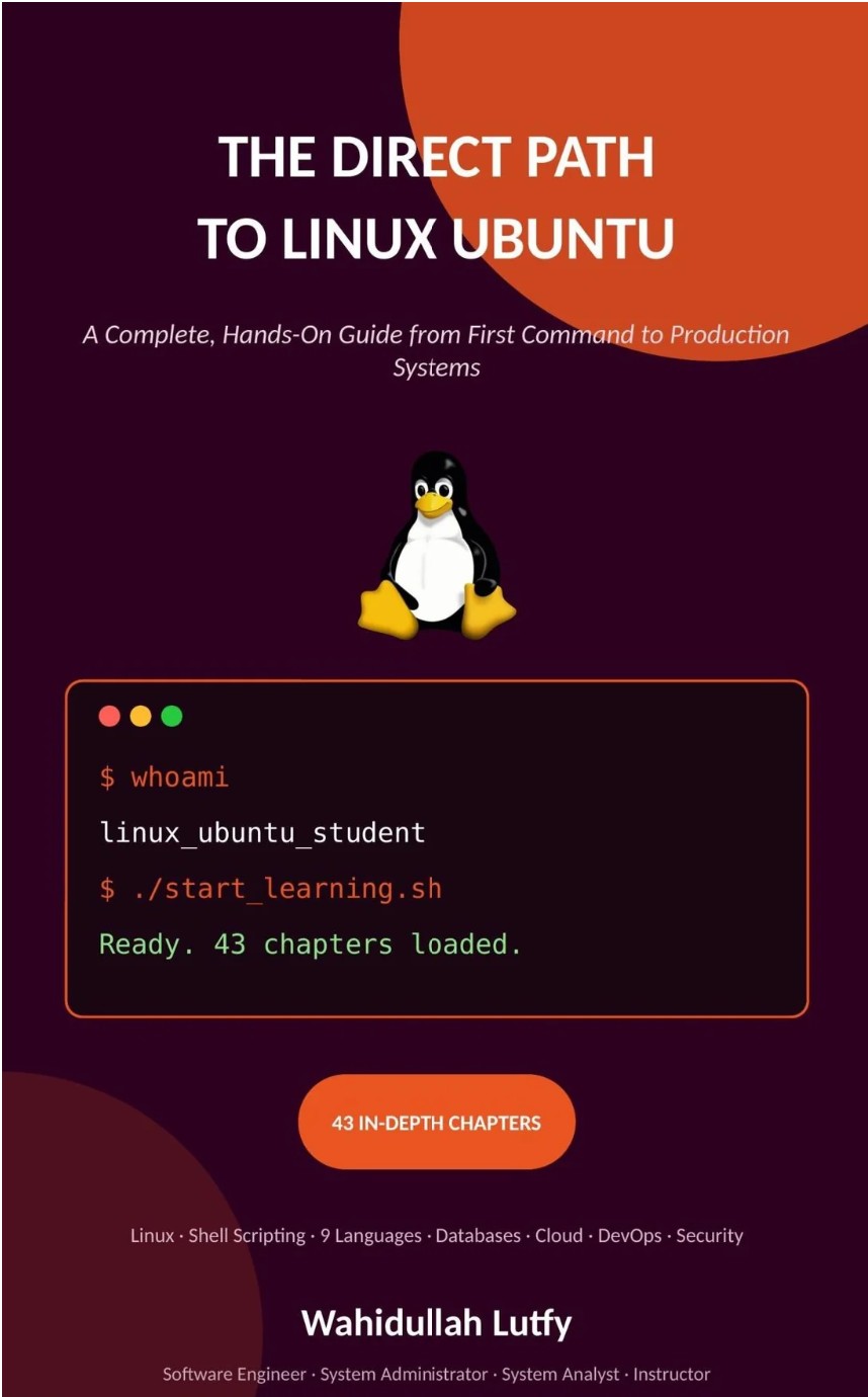 The Direct Path to Linux Ubuntu — book cover